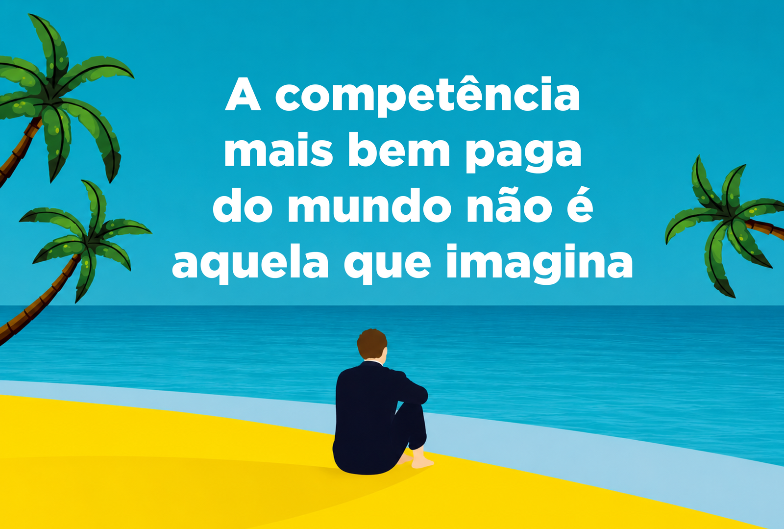 A competência mais bem paga do mundo não é aquela que imagina