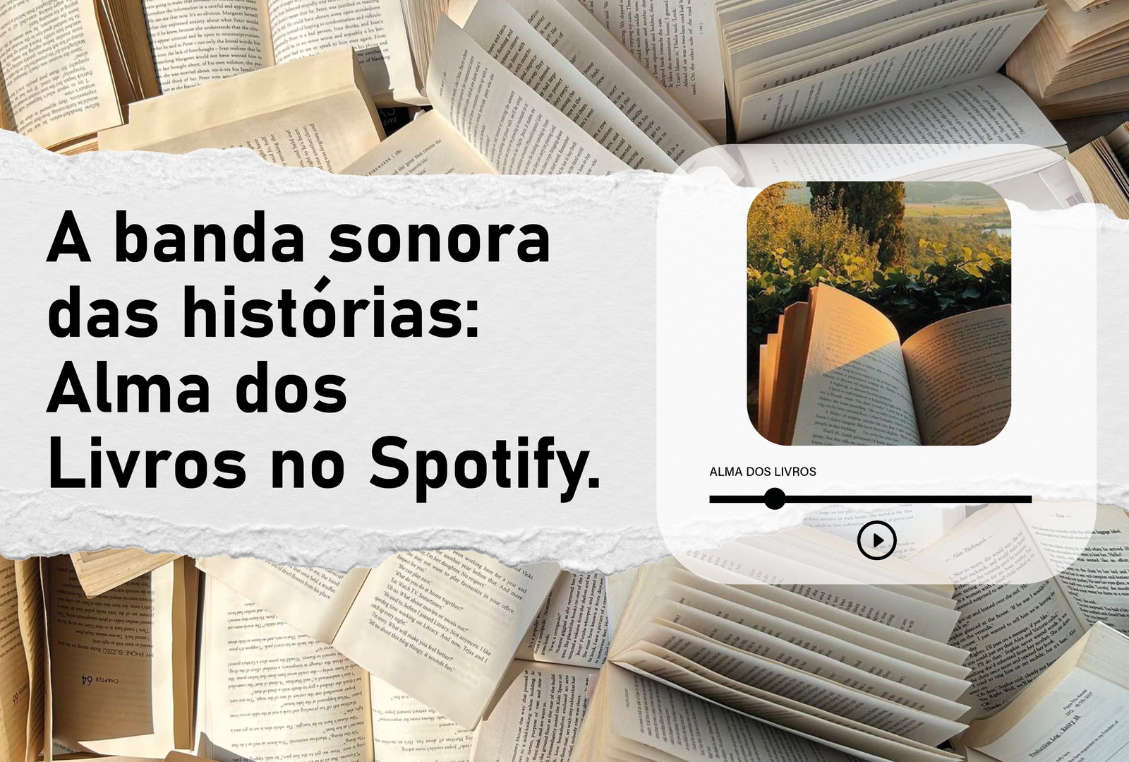 A banda sonora das histórias: Alma dos Livros no Spotify