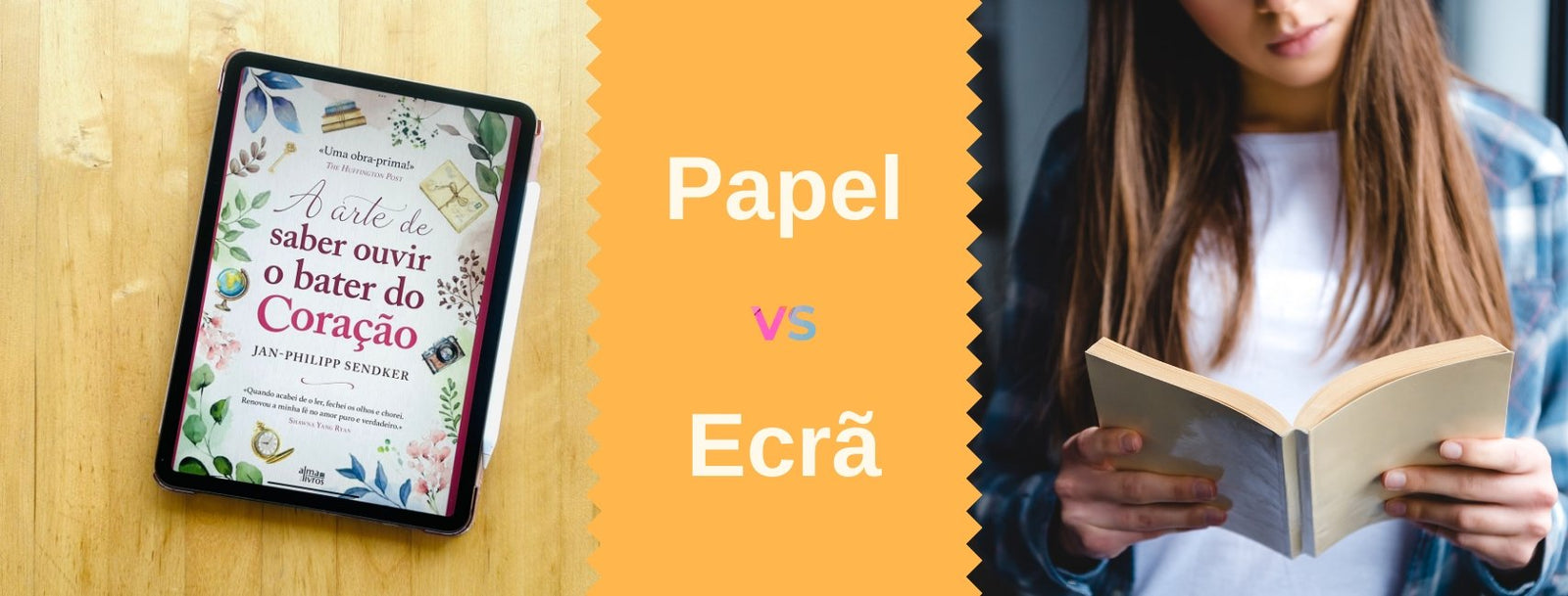 Ler: em papel ou no ecrã? - Alma dos Livros