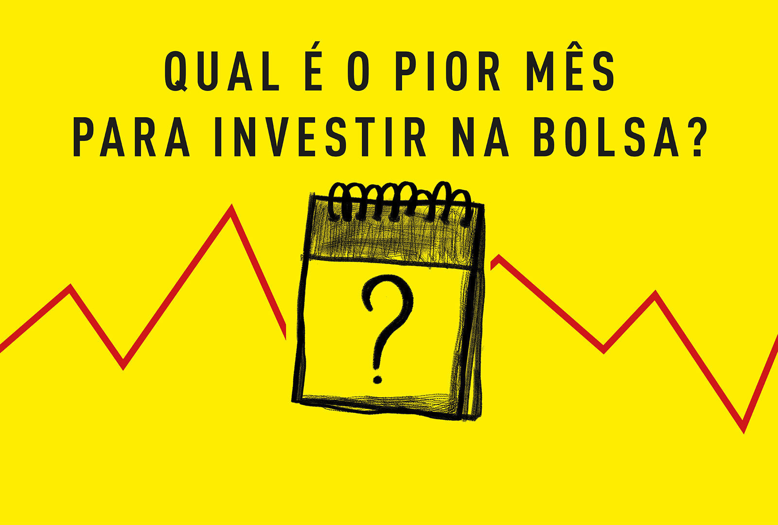 Qual é o pior mês para investir na bolsa?