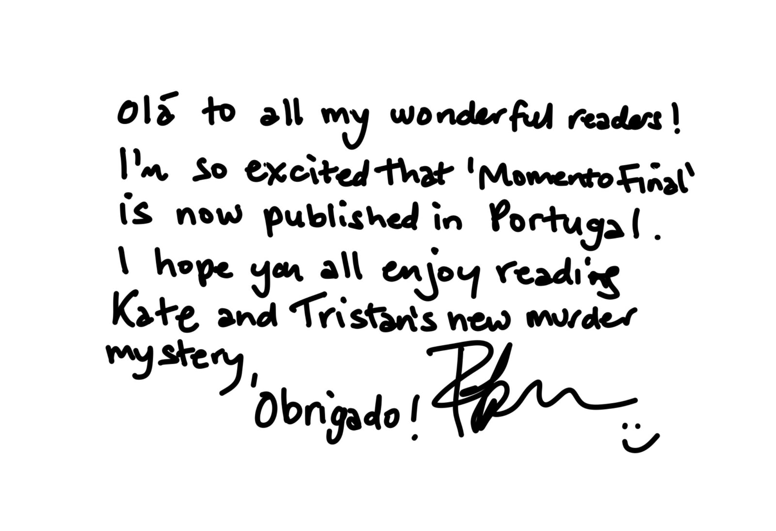 Robert Bryndza deixa mensagem aos leitores portugueses - Alma dos Livros