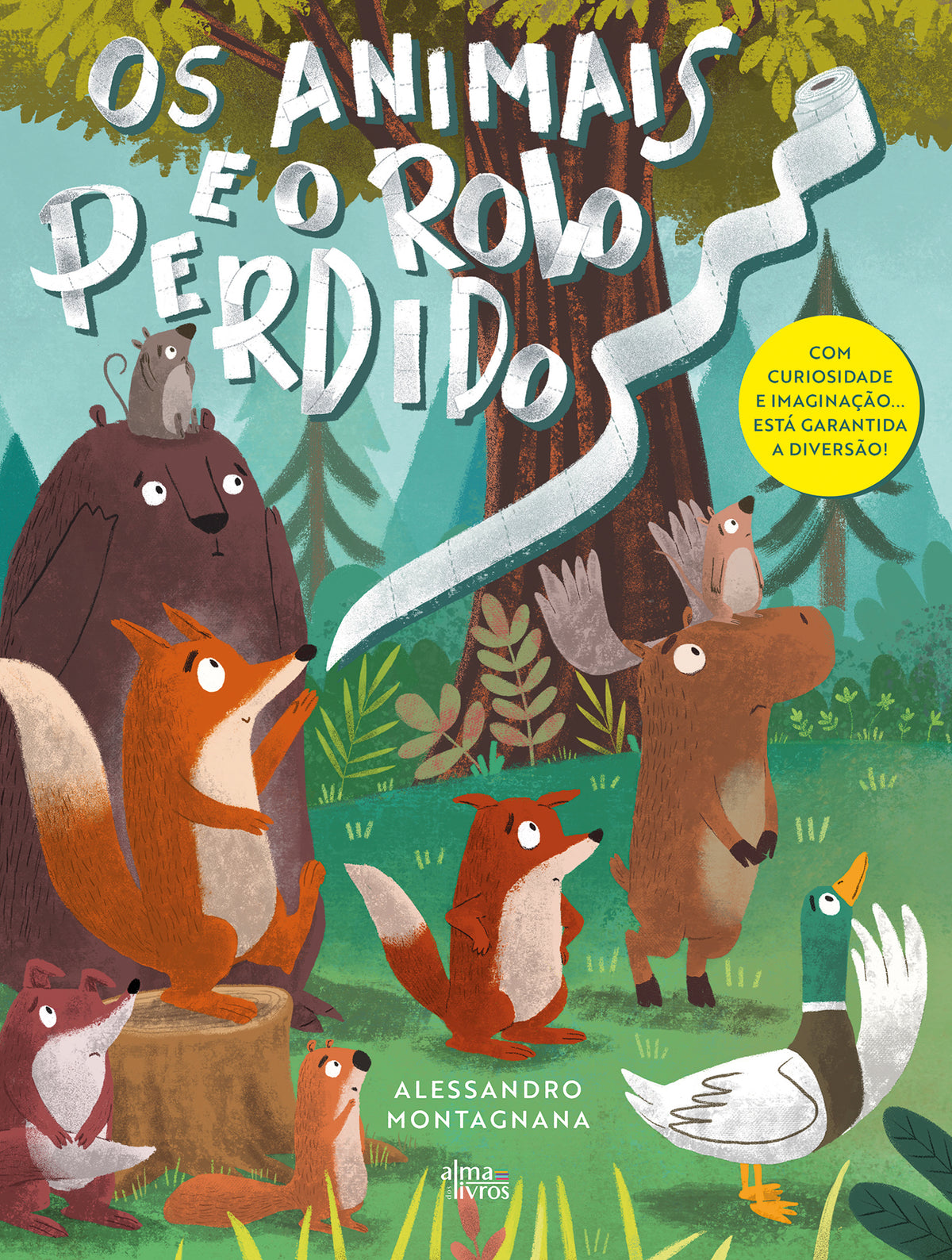 Os Animais e o Rolo Perdido (danificado)
