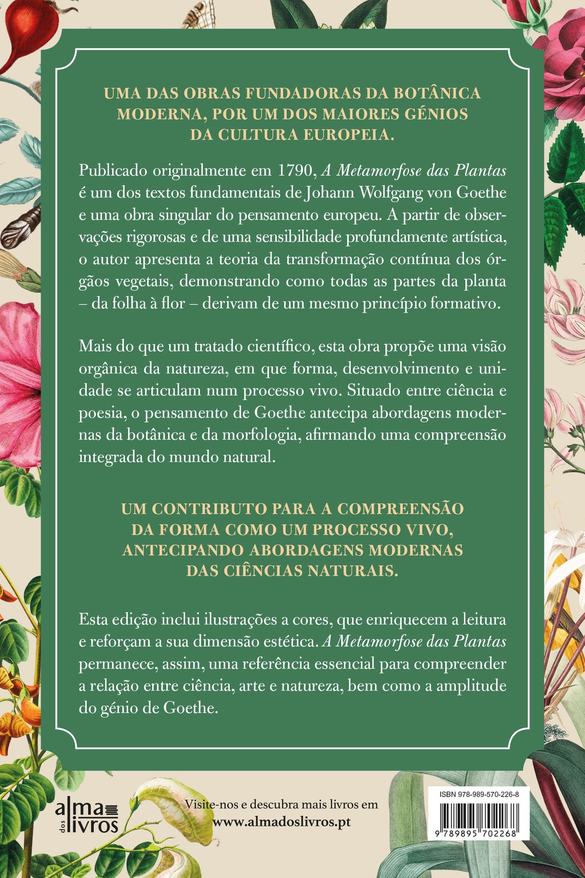 A Metamorfose das Plantas