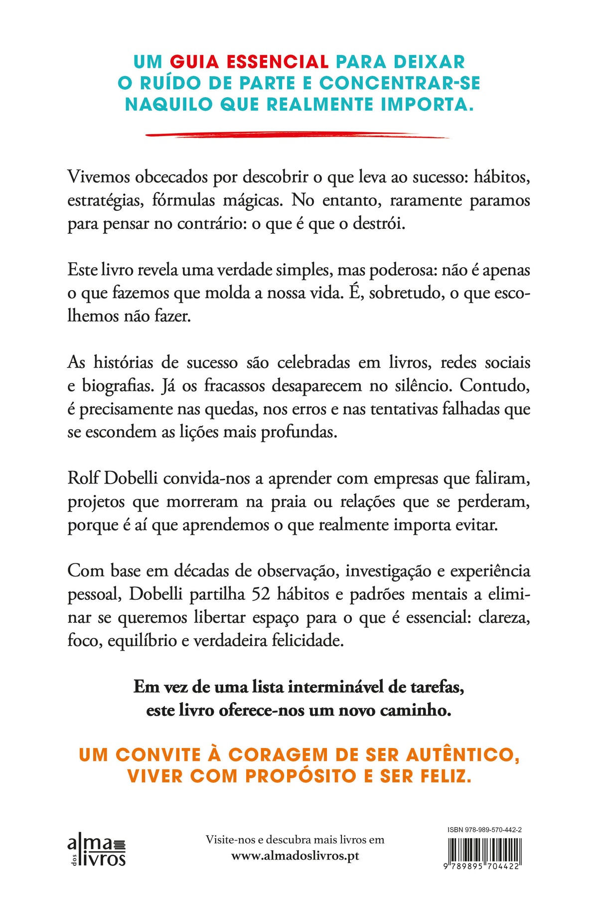 A Lista do Que Não Fazer Na Vida (Receba a 21 de janeiro)