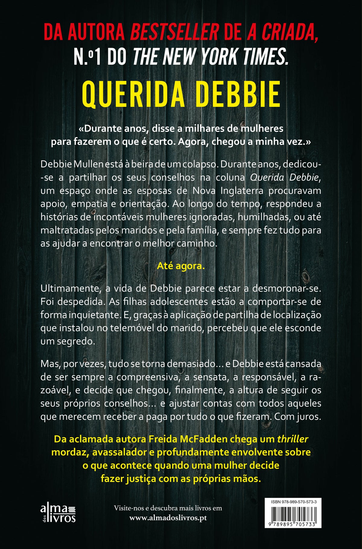 Querida Debbie (Receba a 27 de janeiro)