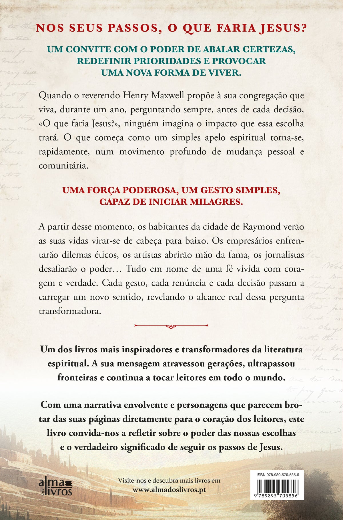 Nos Seus passos, o Que Faria Jesus?