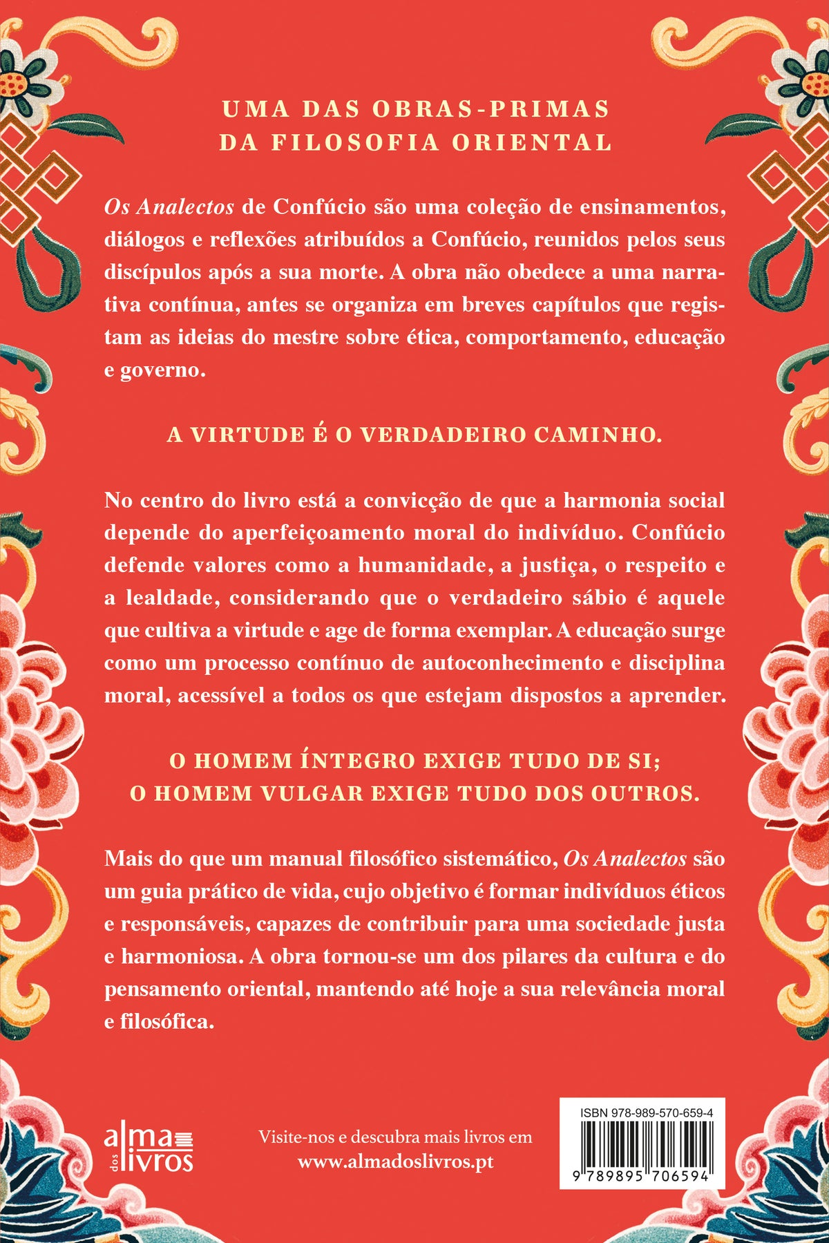 Os Analectos (receba a 22 de abril)