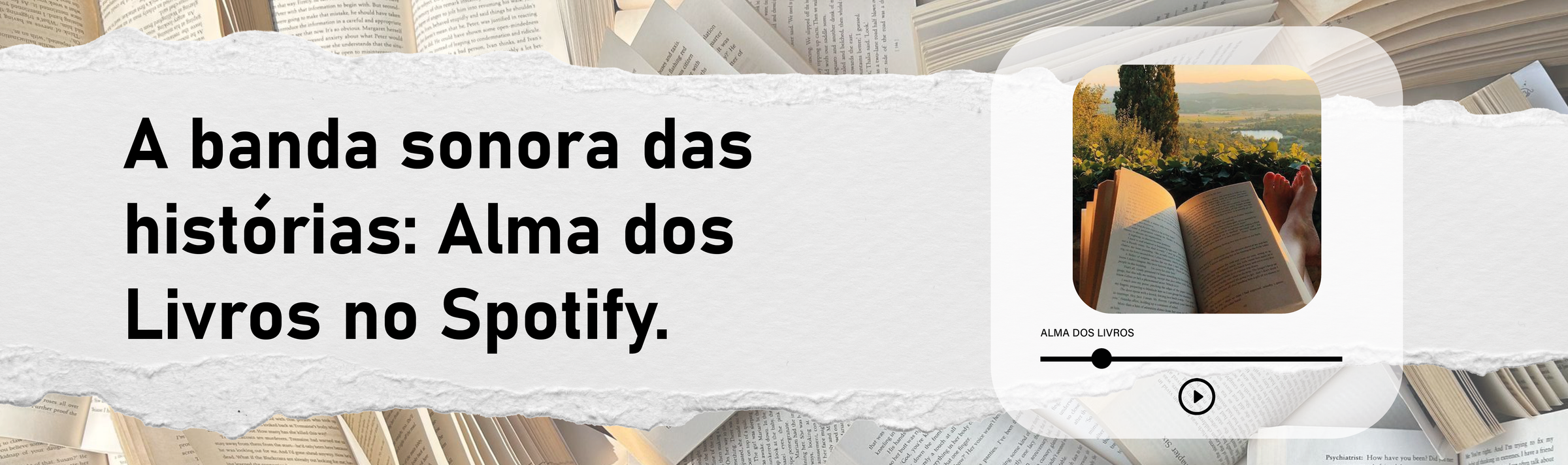 A banda sonora das histórias: Alma dos Livros no Spotify