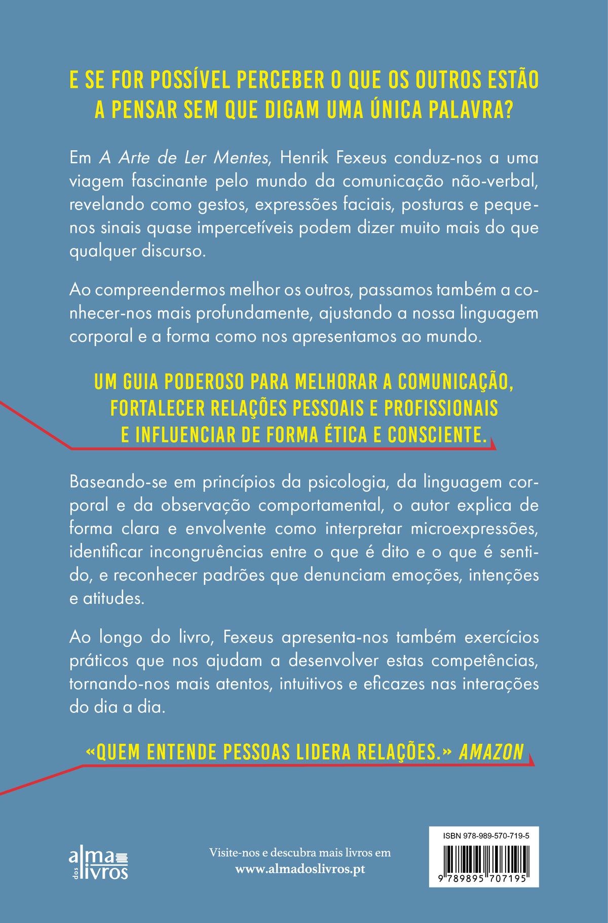 A Arte de Ler Mentes (Receba a 03 de junho)