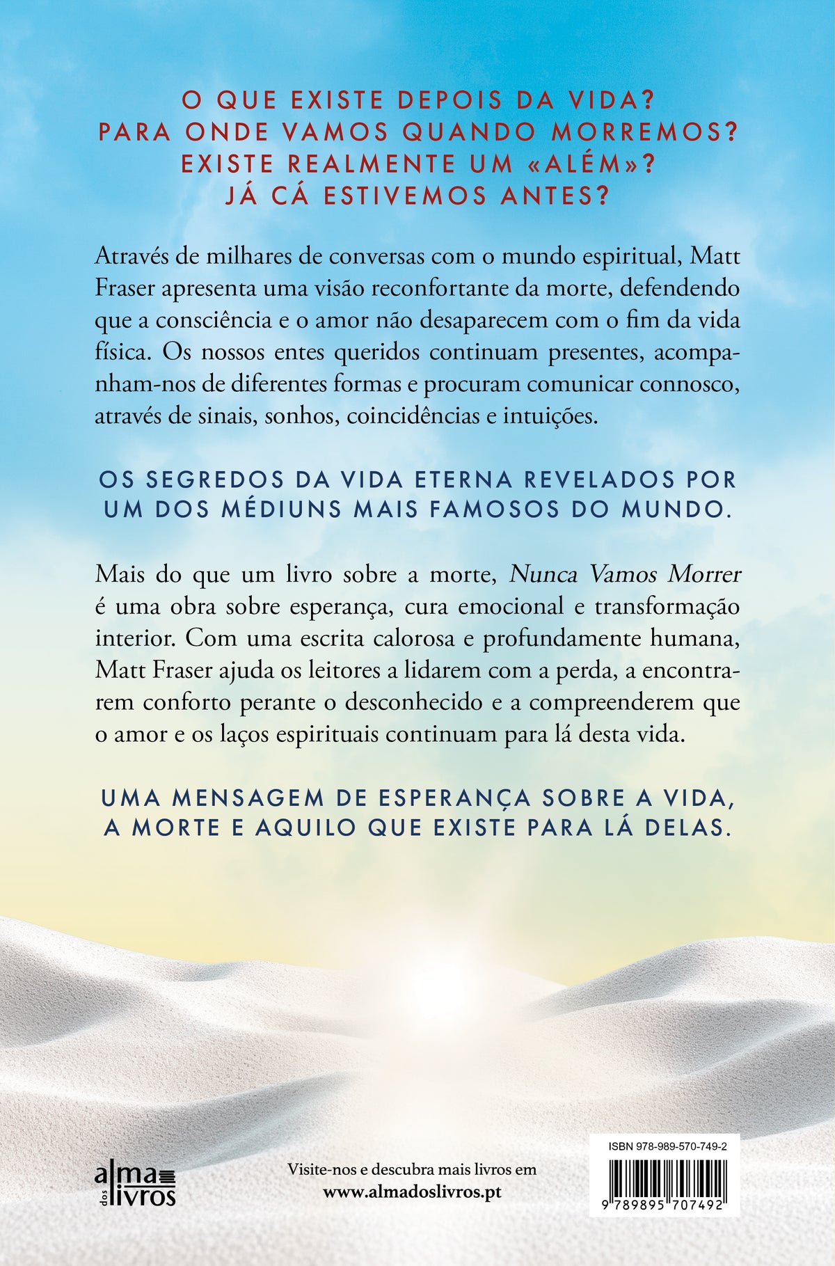 Nunca Vamos Morrer (Receba a 08 de julho)