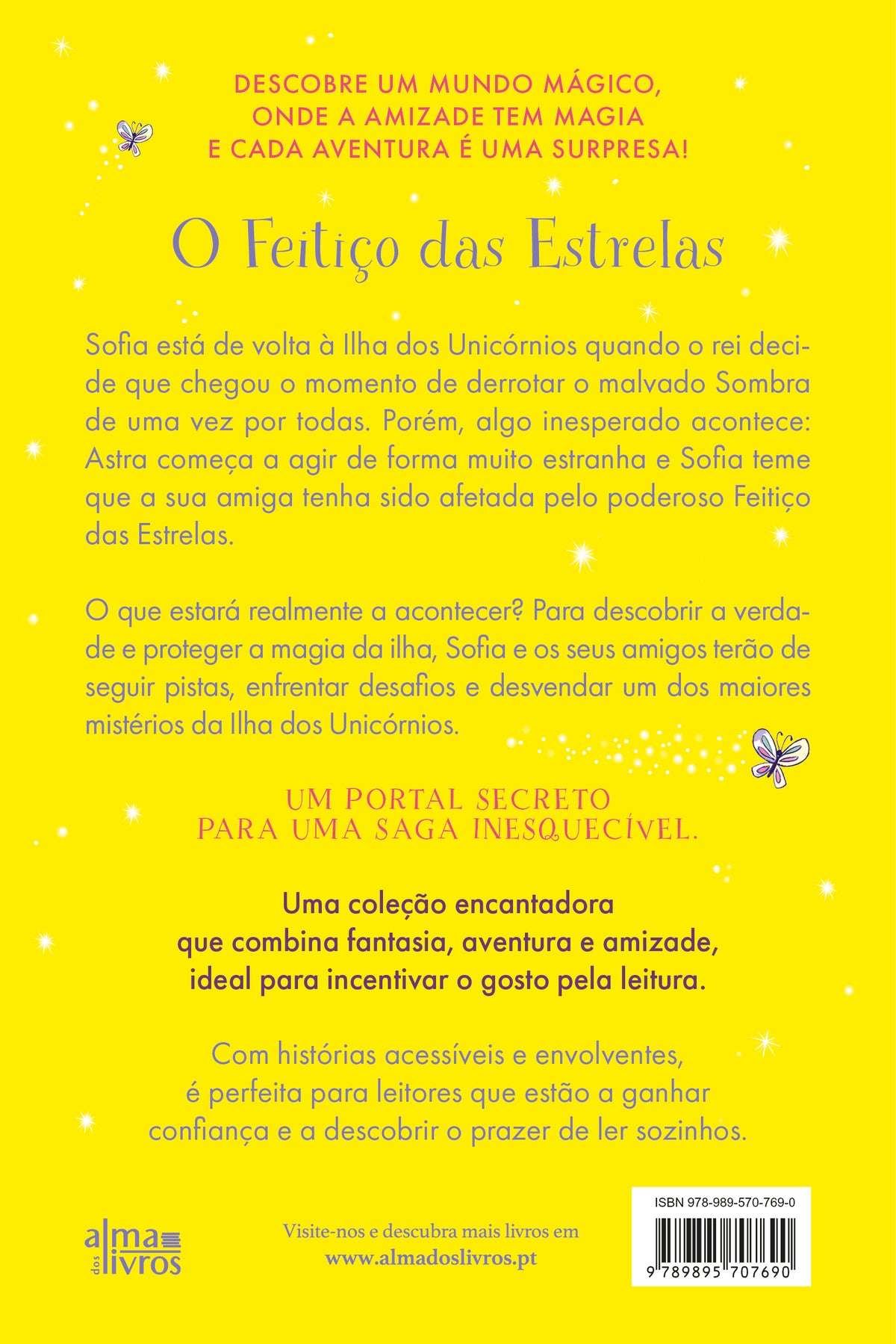 A Ilha dos Unicórnios N.º 6 - O Feitiço das Estrelas (Receba a 22 de julho)