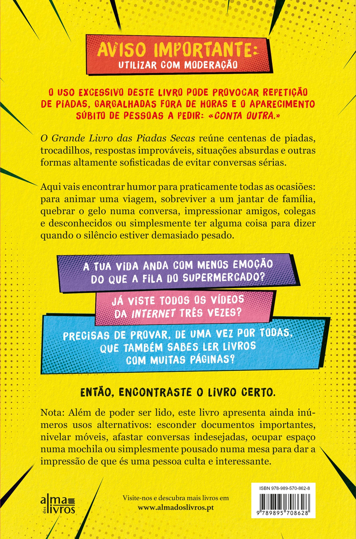 O Grande Livro das Piadas Secas (Receba a 21 de outubro)