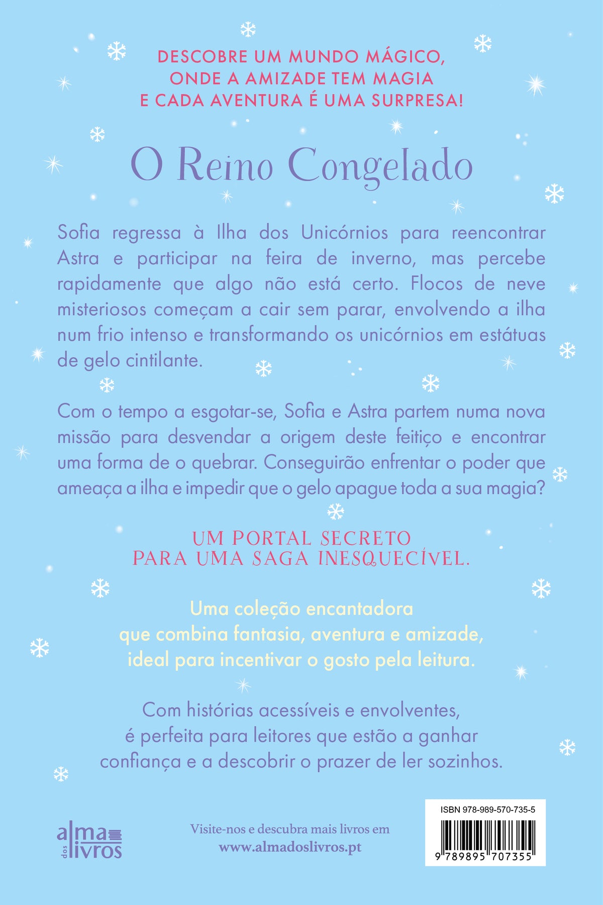 A Ilha dos Unicórnios N.º 5 - O Reino Congelado (Receba a 17 de junho)