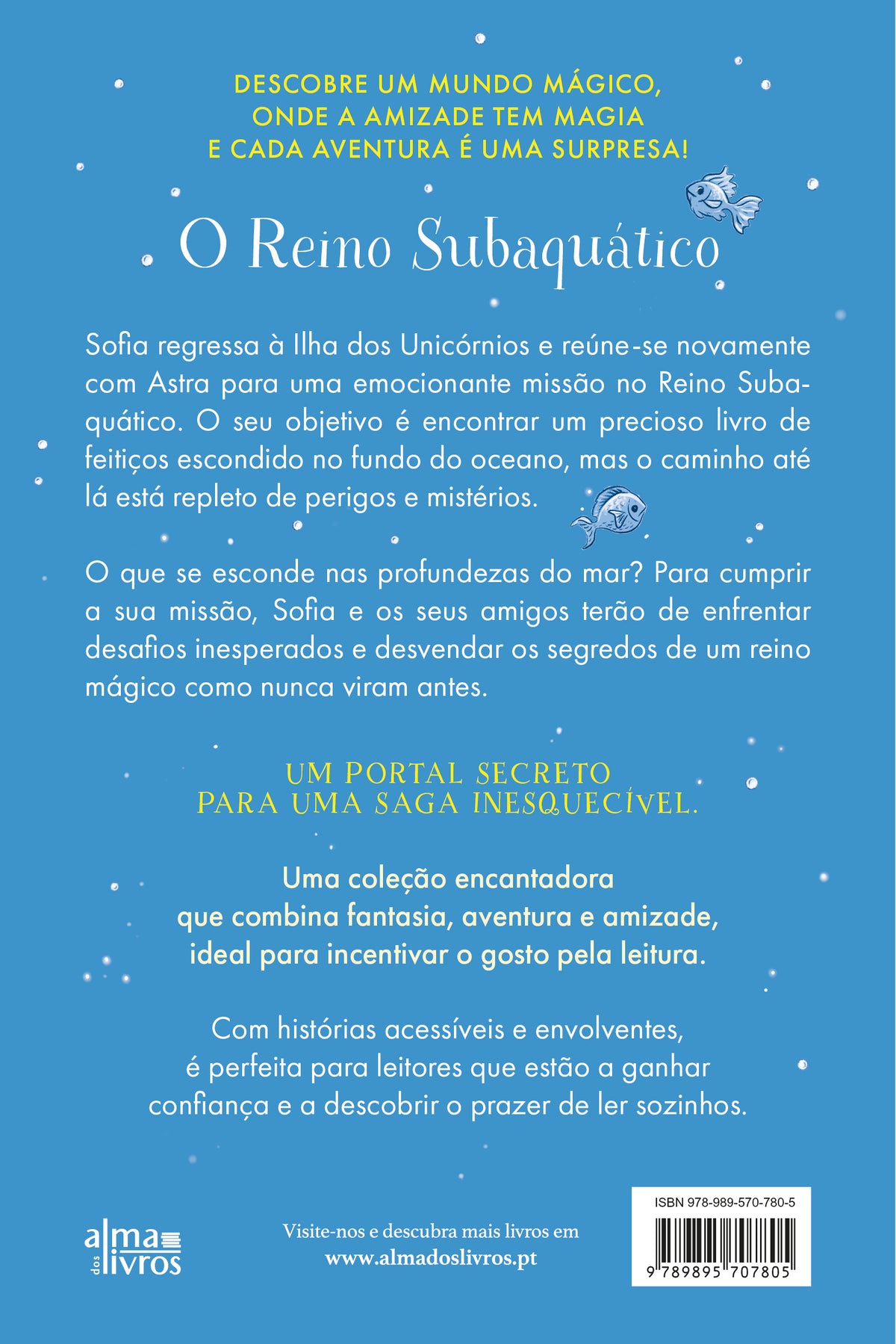 A Ilha dos Unicórnios N.º 7 - O Reino Subaquático (Receba a 12 de agosto)