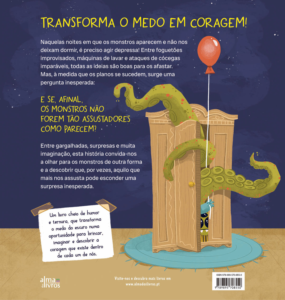 Os Monstros Também Têm Medo (Receba a 21 de outubro)