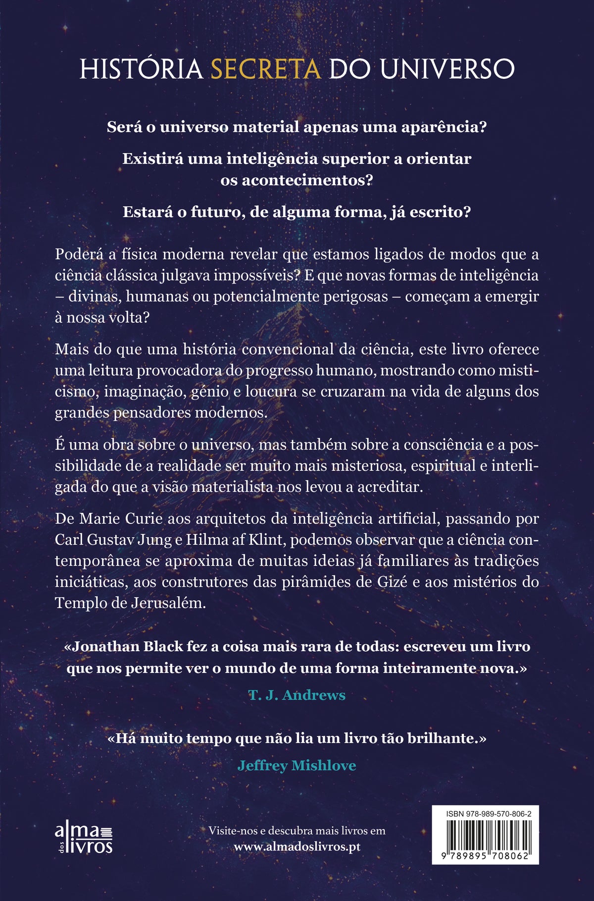 História Secreta do Universo (Receba a 09 de setembro)
