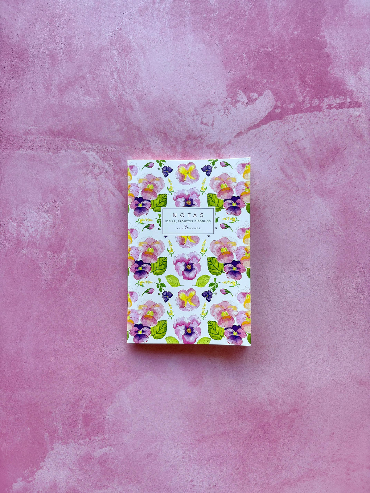 Caderno A5 Amor-perfeito Capa Suave