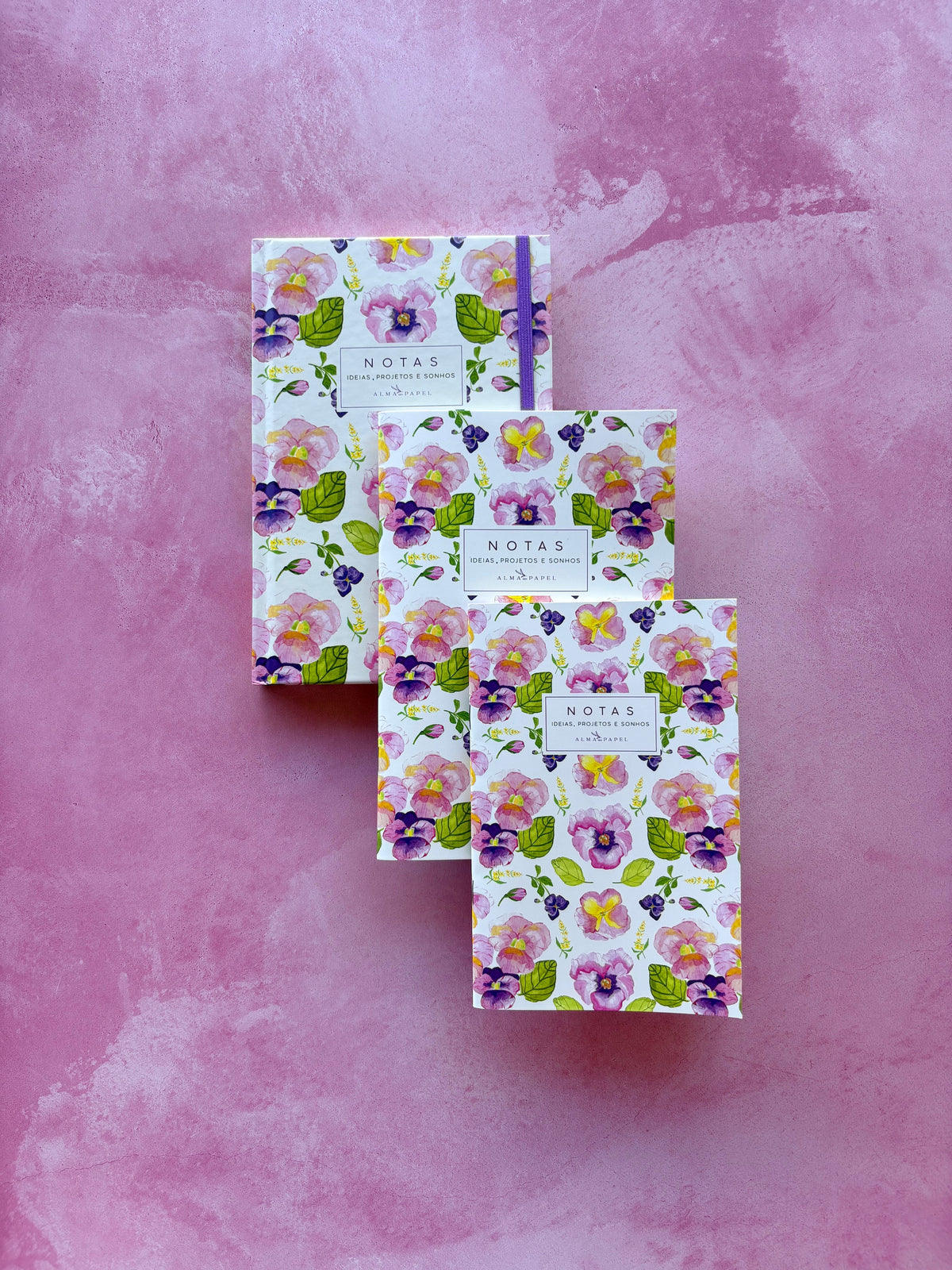 Caderno A5 Amor-perfeito Capa Suave