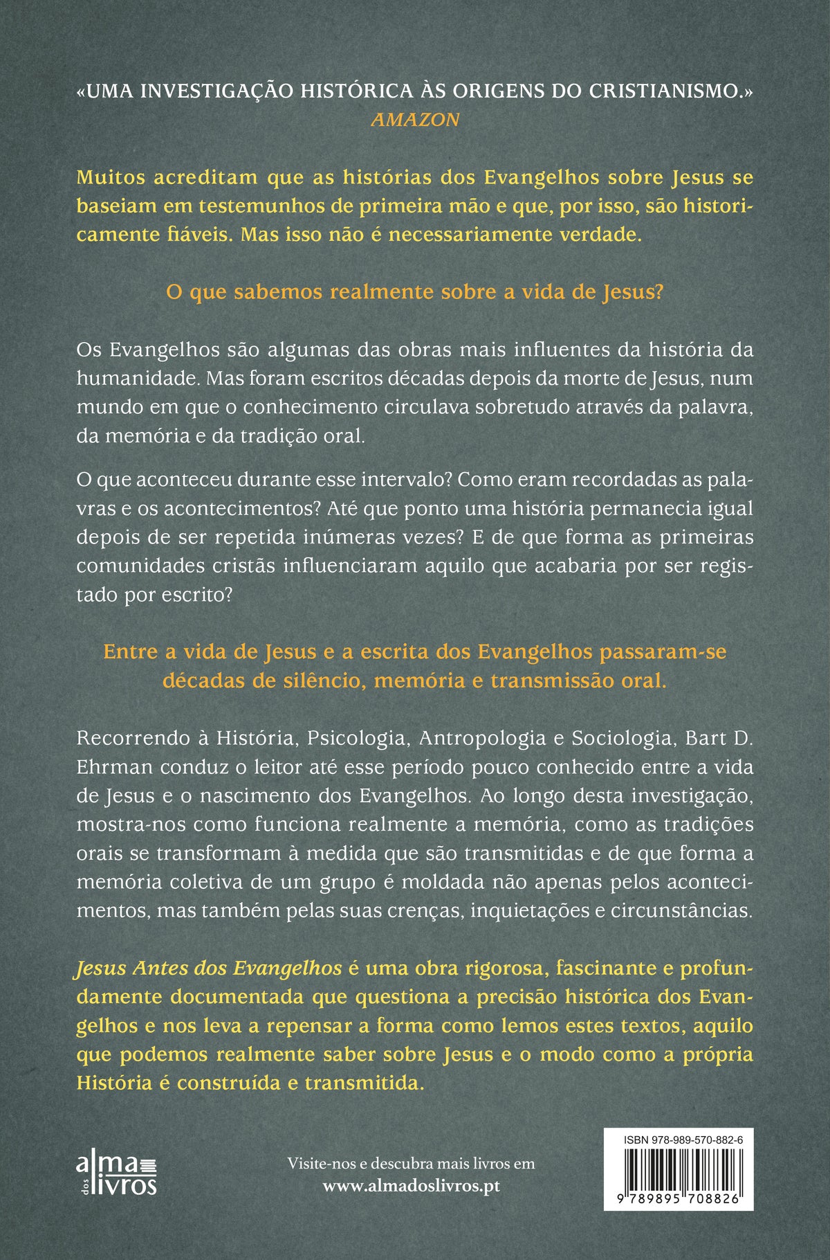 Jesus Antes dos Evangelhos (Receba 04 de novembro)