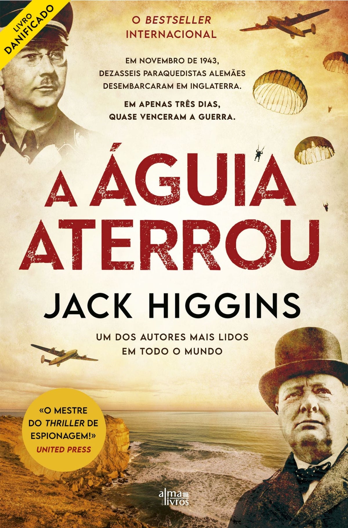 A Águia Aterrou (danificado) - Alma dos Livros