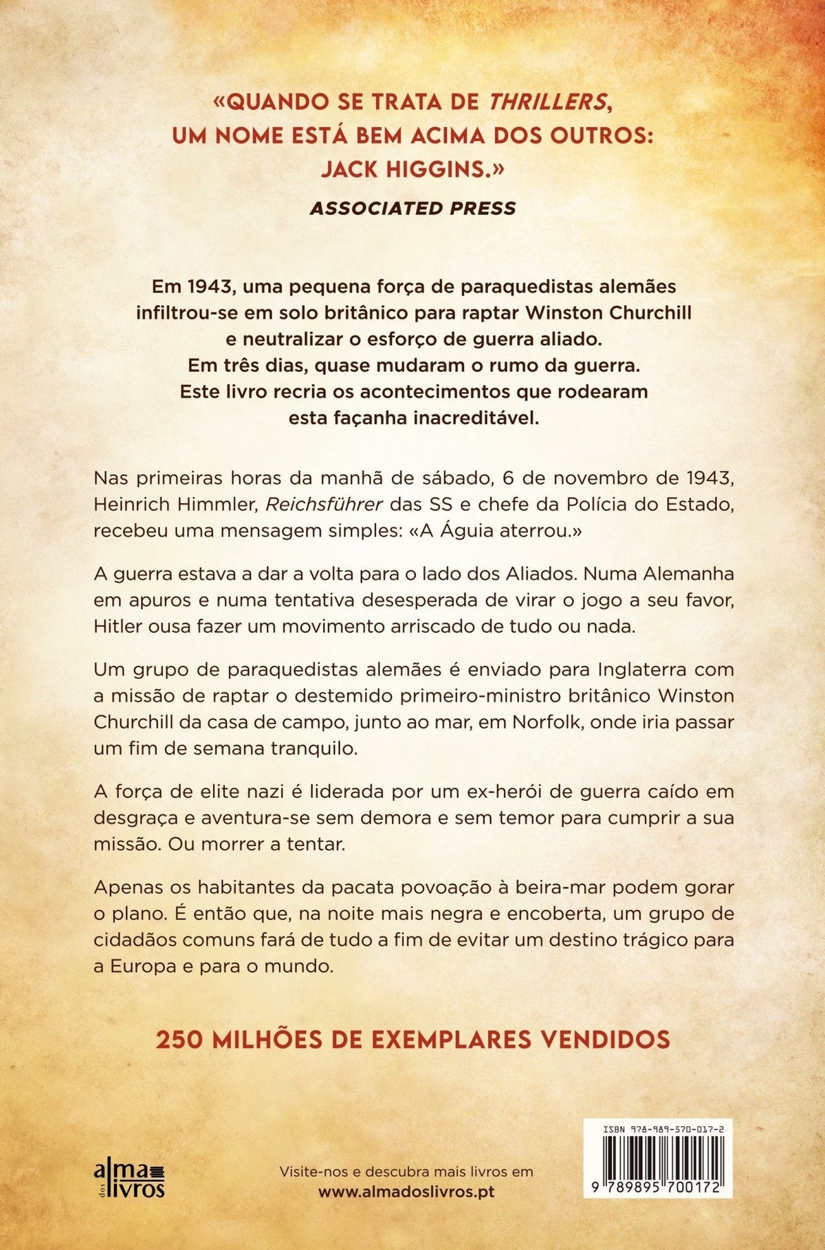 A Águia Aterrou (danificado) - Alma dos Livros