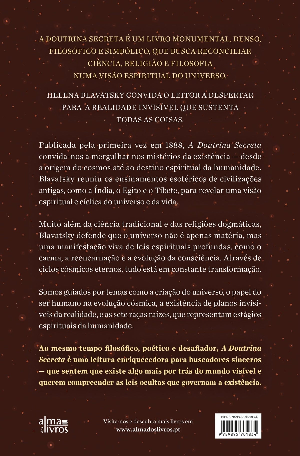 A Doutrina Secreta (Receba a 26 de junho) - Alma dos Livros