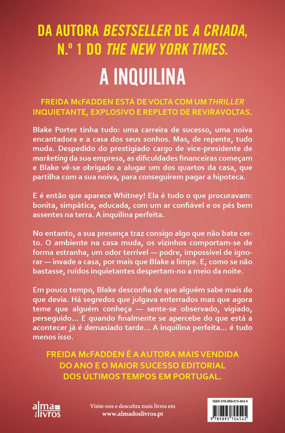 A Inquilina - Alma dos Livros
