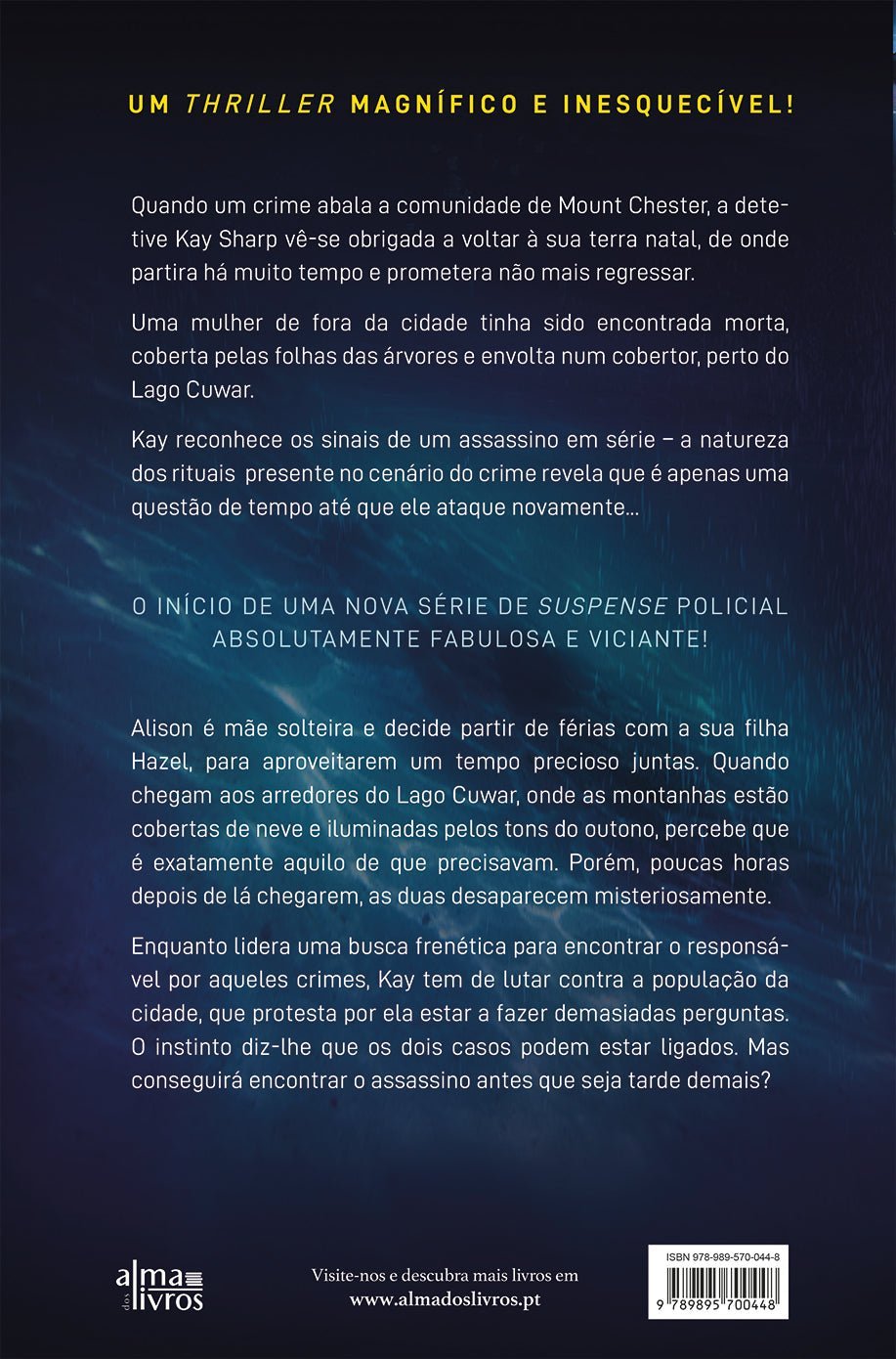 A Rapariga do Lago Silencioso (danificado) - Alma dos Livros