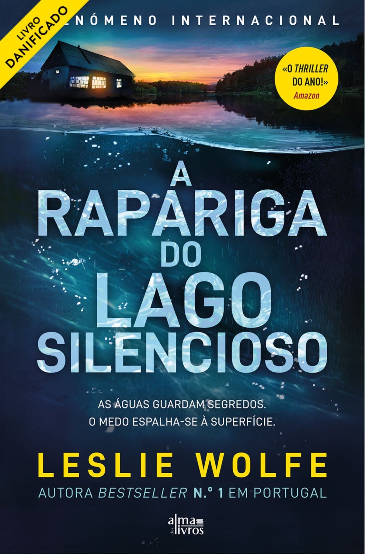 A Rapariga do Lago Silencioso (danificado) - Alma dos Livros