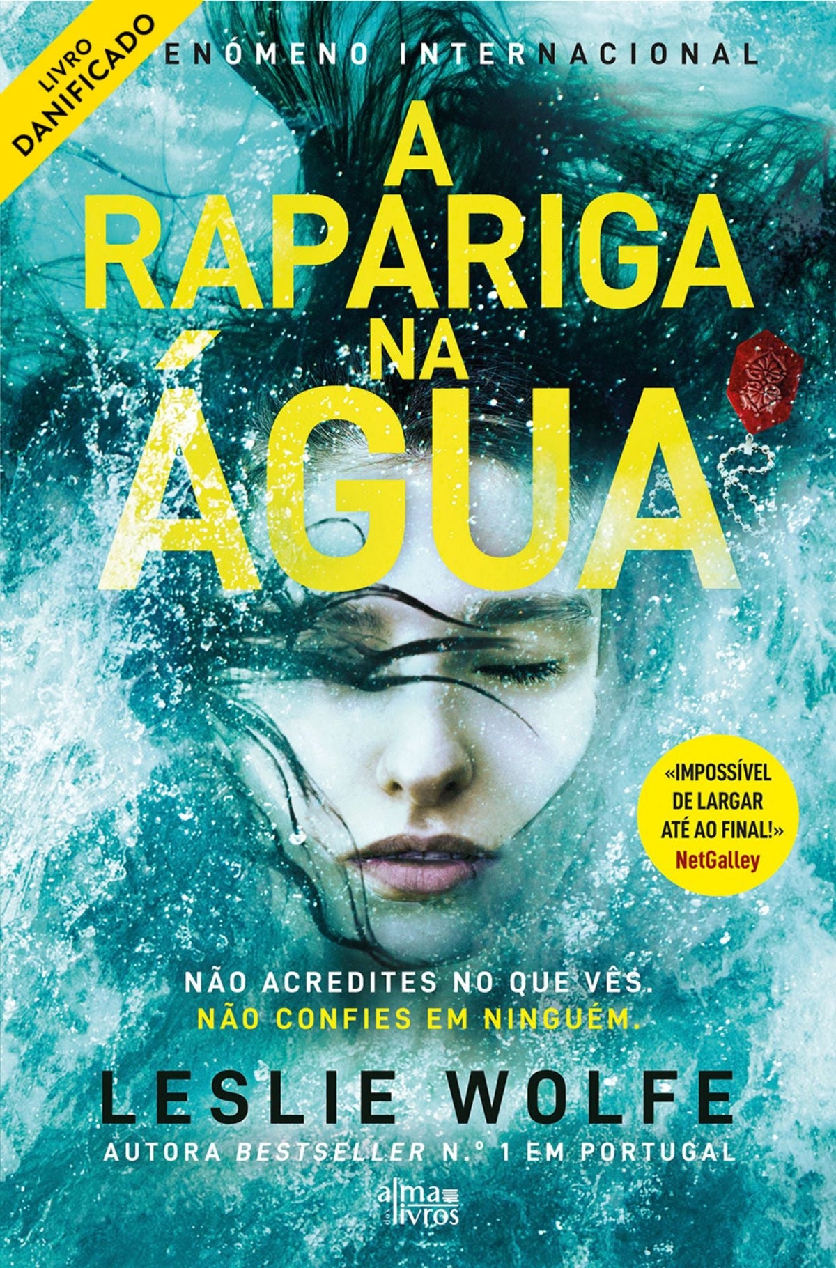 A Rapariga na Água (danificado) - Alma dos Livros