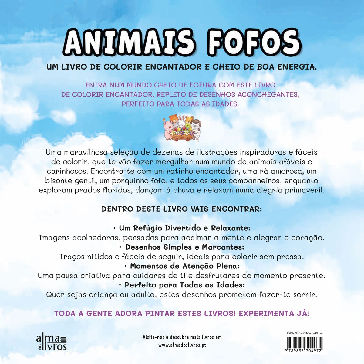 Animais Fofos (Receba a 10 de julho) - Alma dos Livros