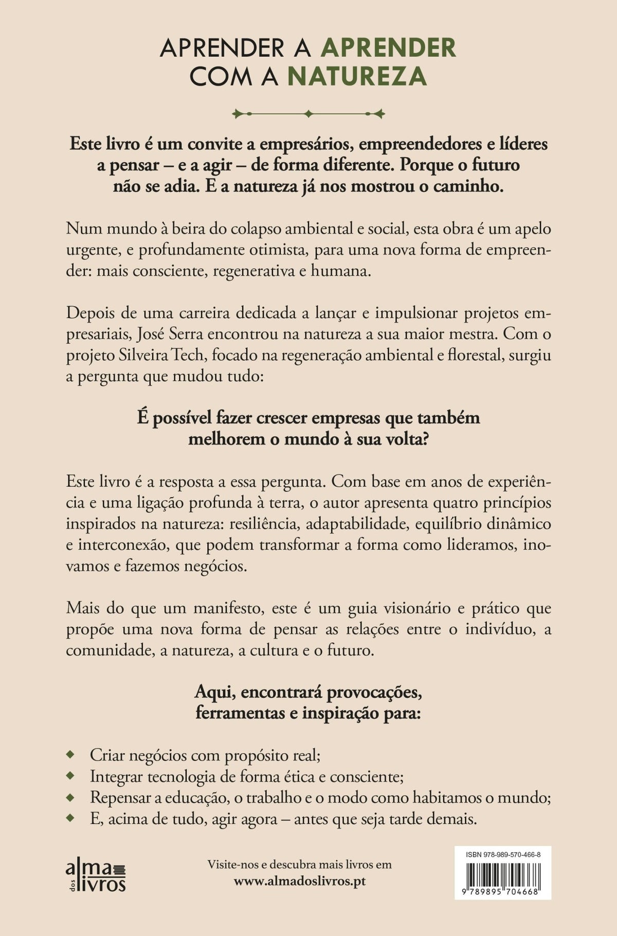 Aprender a Aprender com a Natureza (Receba a 12 de junho) - Alma dos Livros