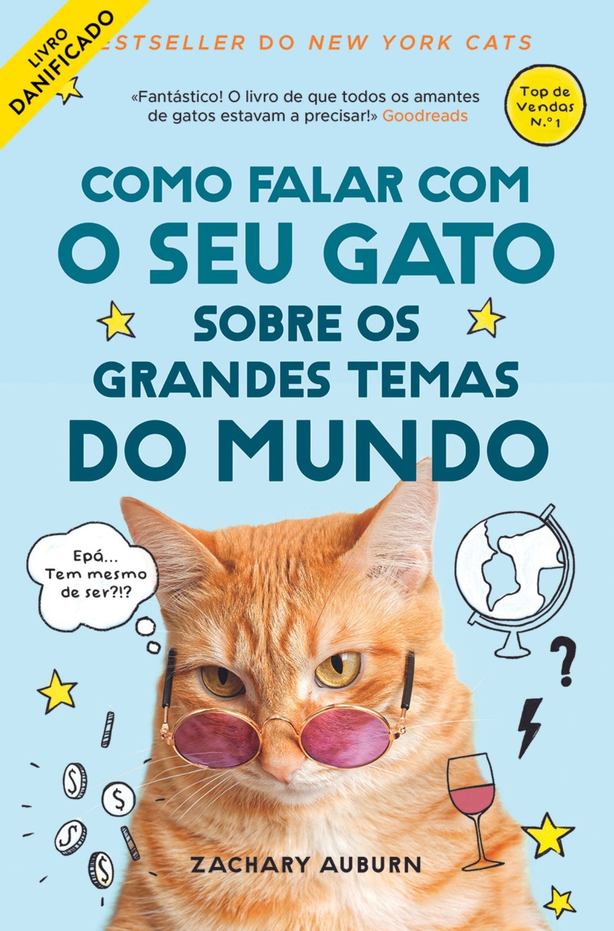 Como Falar Com o Seu Gato Sobre os Grandes Temas do Mundo (danificado) - Alma dos Livros