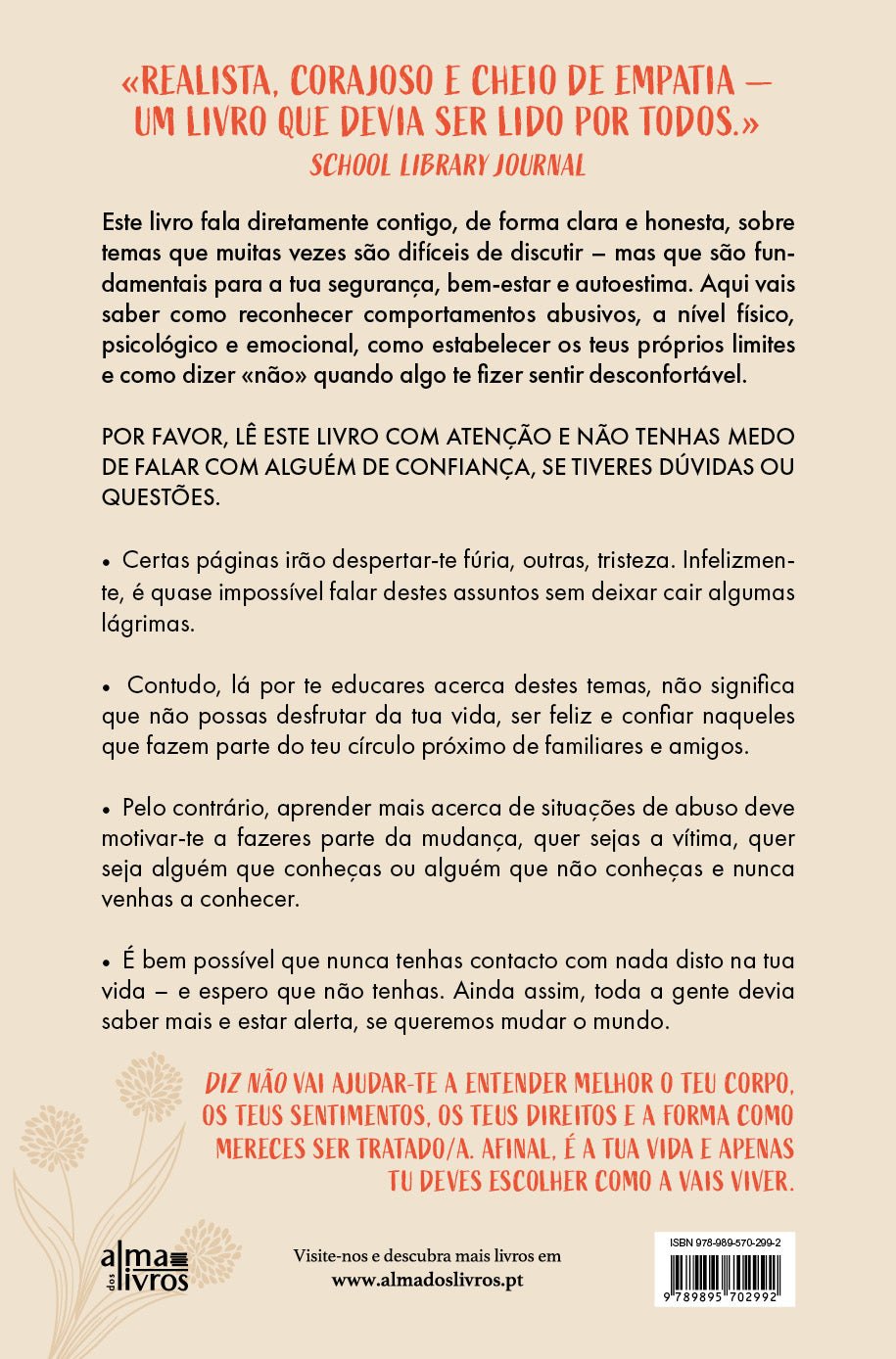 Diz Não (Receba a 22 de maio) - Alma dos Livros