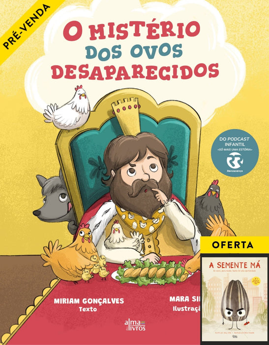 O Mistério dos Ovos Desaparecidos (Receba a 14 de novembro) - Alma dos Livros