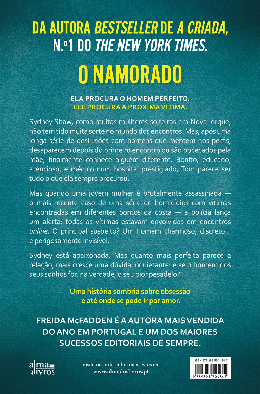 O Namorado (Receba a 17 de julho) - Alma dos Livros