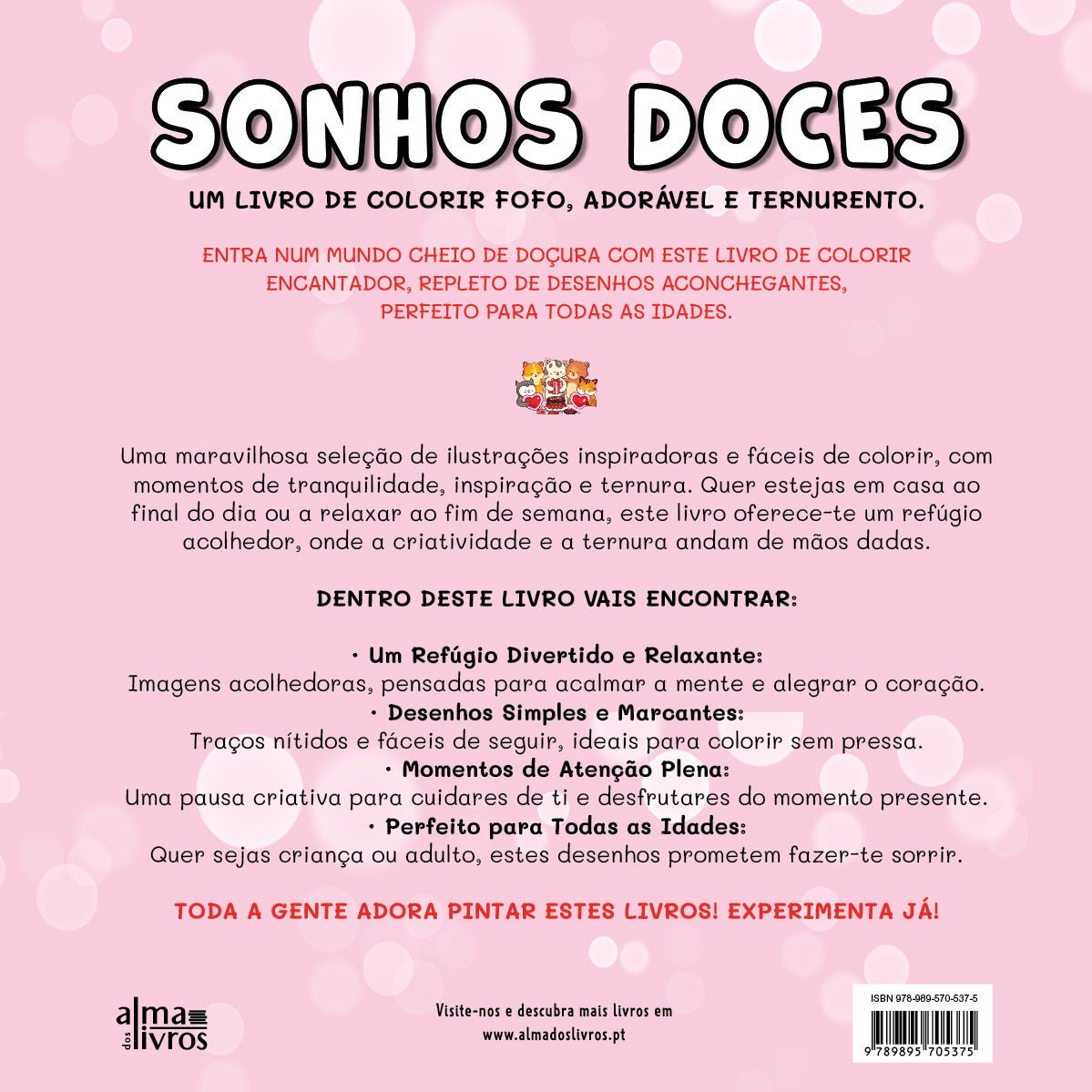 Sonhos Doces (Receba a 7 de agosto) - Alma dos Livros