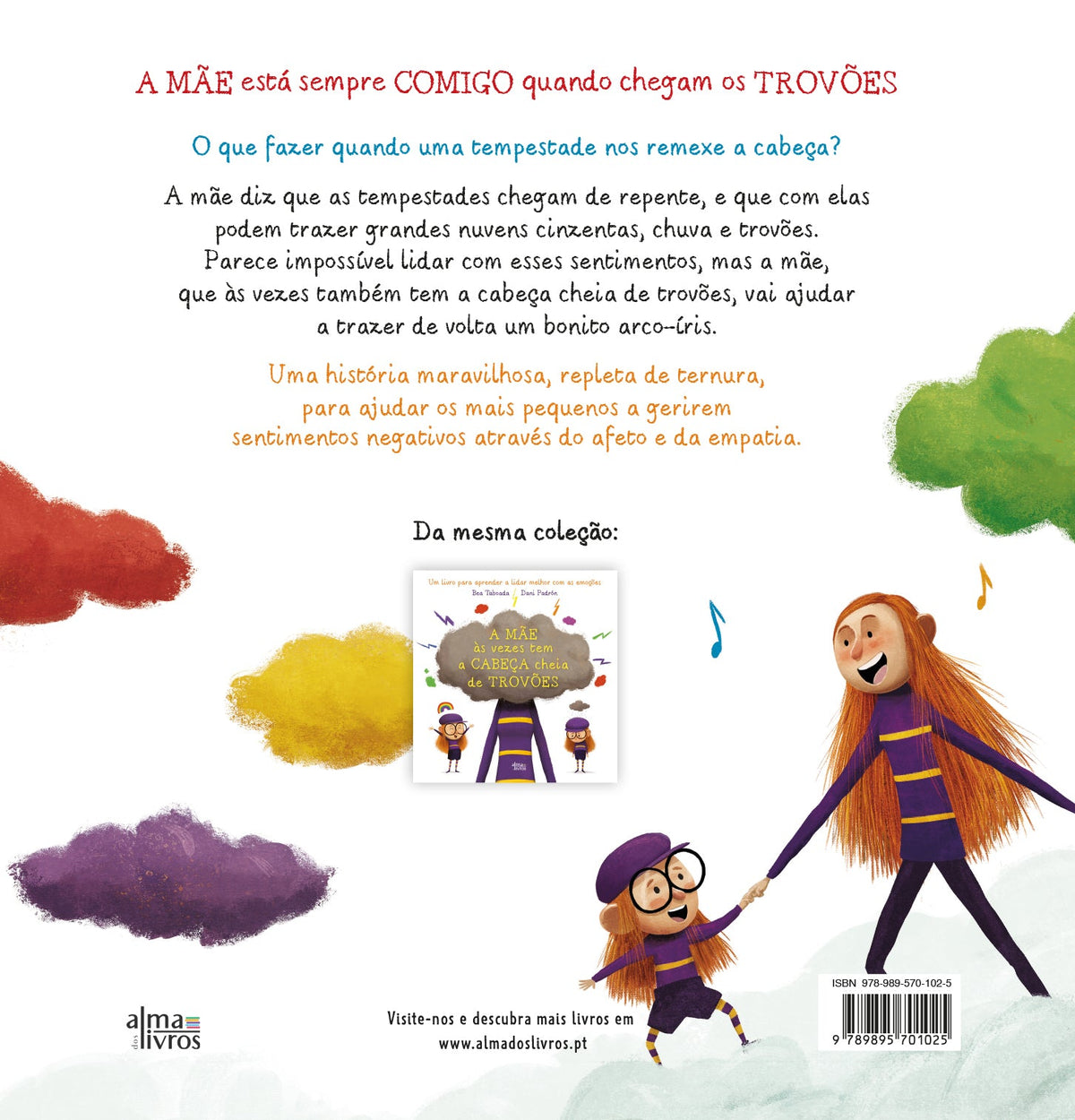 A Mãe Está Sempre Comigo Quando Chegam os Trovões - Alma dos livros