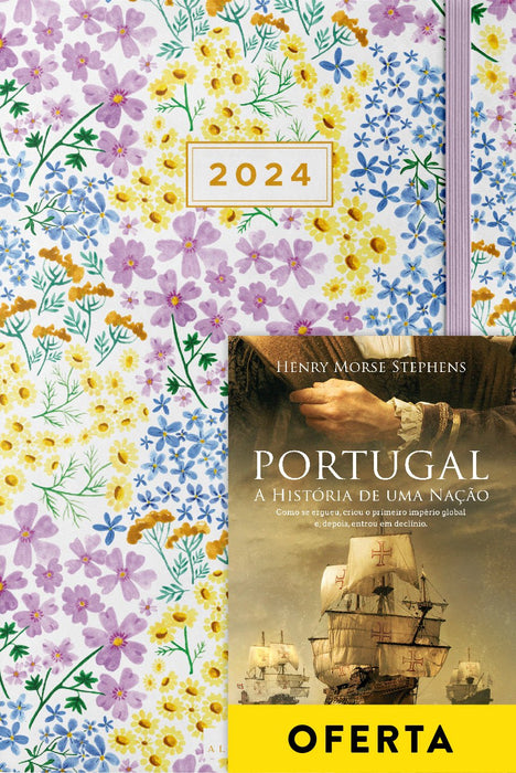Agenda Semanal Jardim 2024 + Portugal - A História de uma Nação - Alma dos Livros