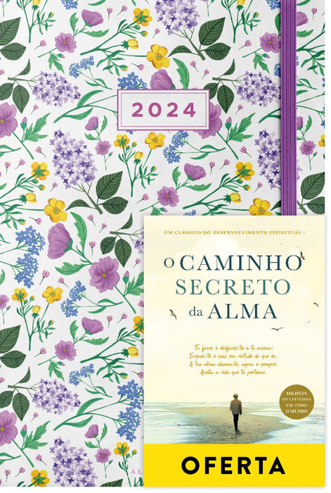Agenda Semanal Malva 2024 + O Caminho Secreto da Alma - Alma dos Livros