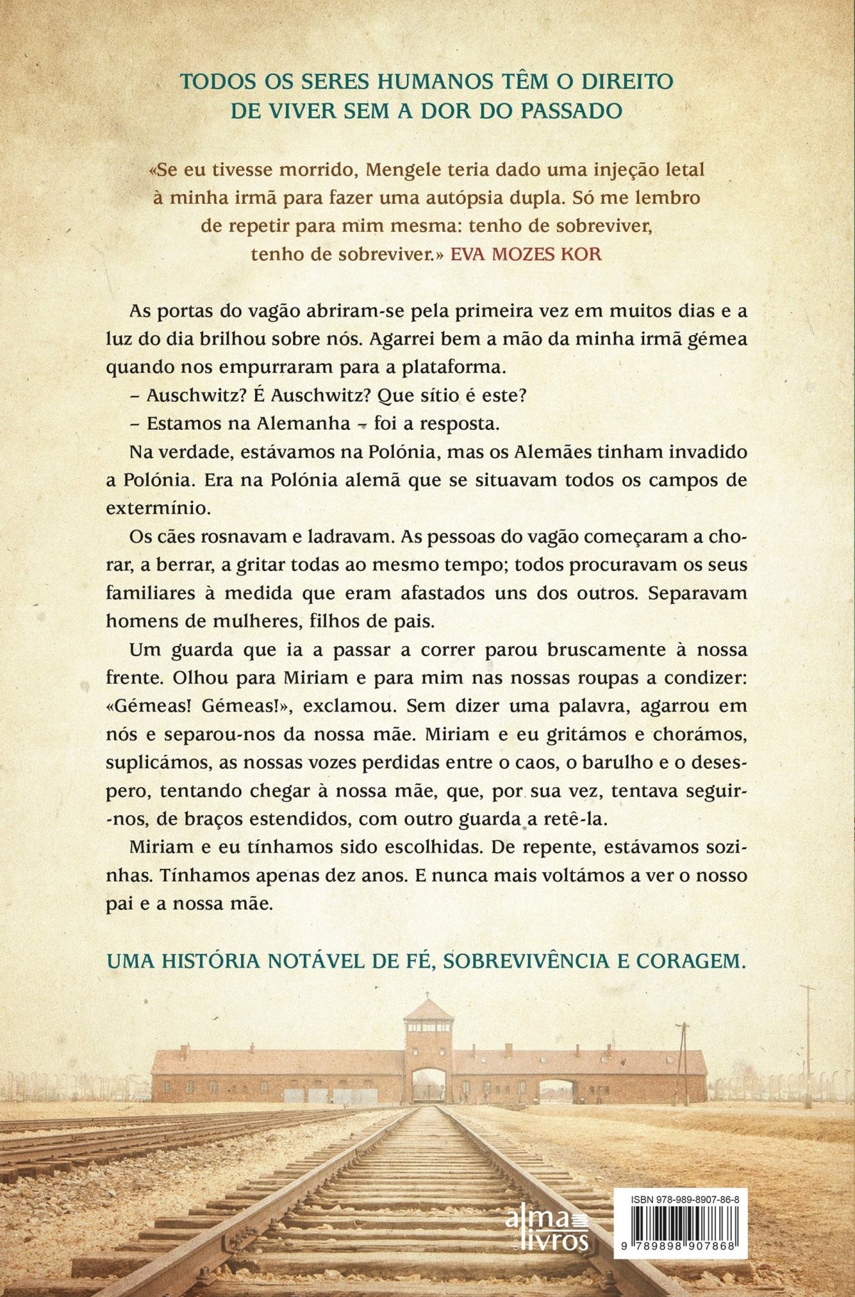 As Gémeas de Auschwitz (Danificado) - Alma dos livros