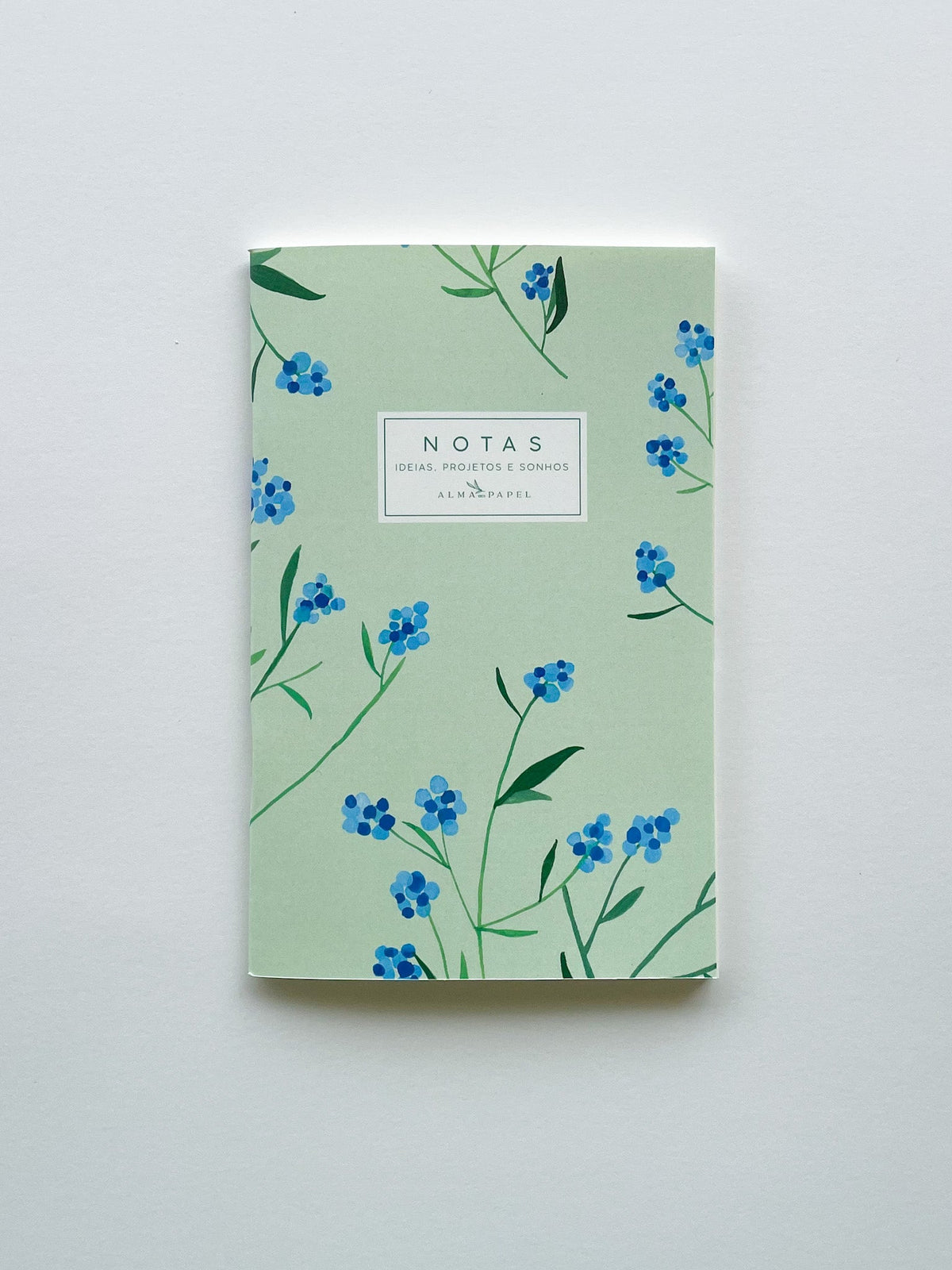 Caderno A5 Hortênsias Capa Suave