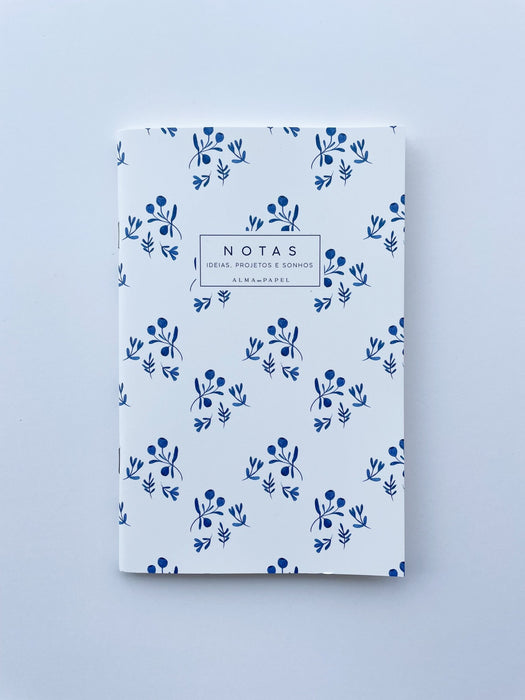 Caderno Azulejo Bolso