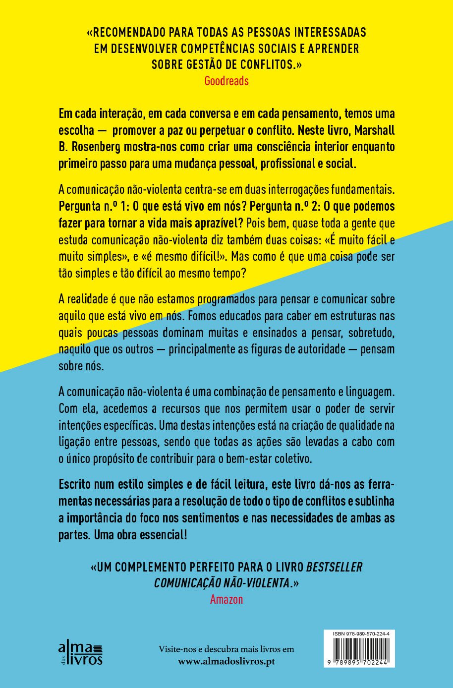 Comunicação Não-Violenta e Resolução de Conflitos - Alma dos Livros