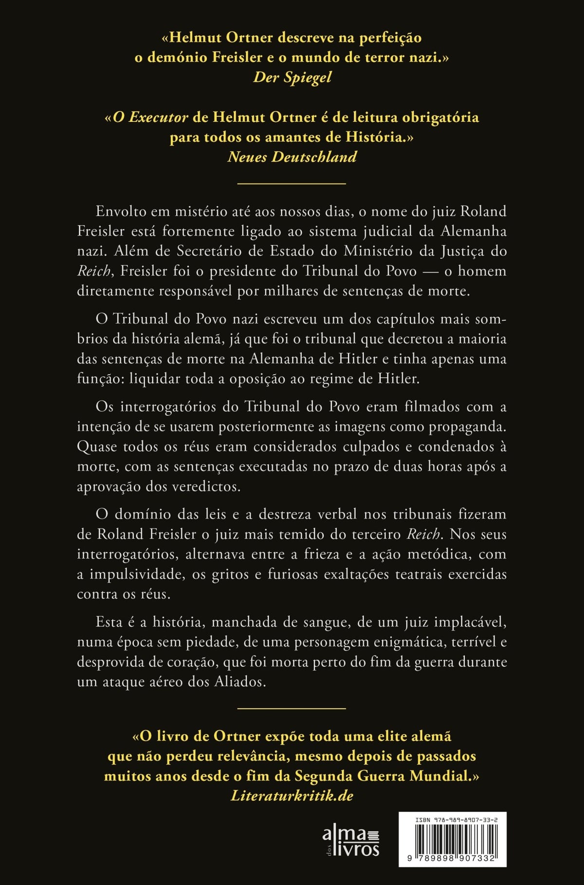 O Executor (Danificado) - Alma dos livros