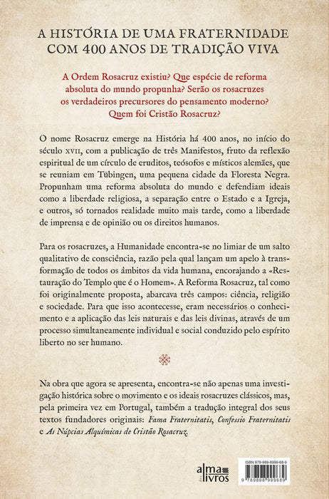 Os Manifestos Rosacruzes (Danificado) - Alma dos livros