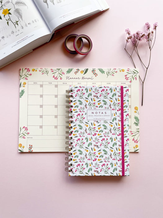 Pack Caderno e Planner Silvestre - Alma dos livros