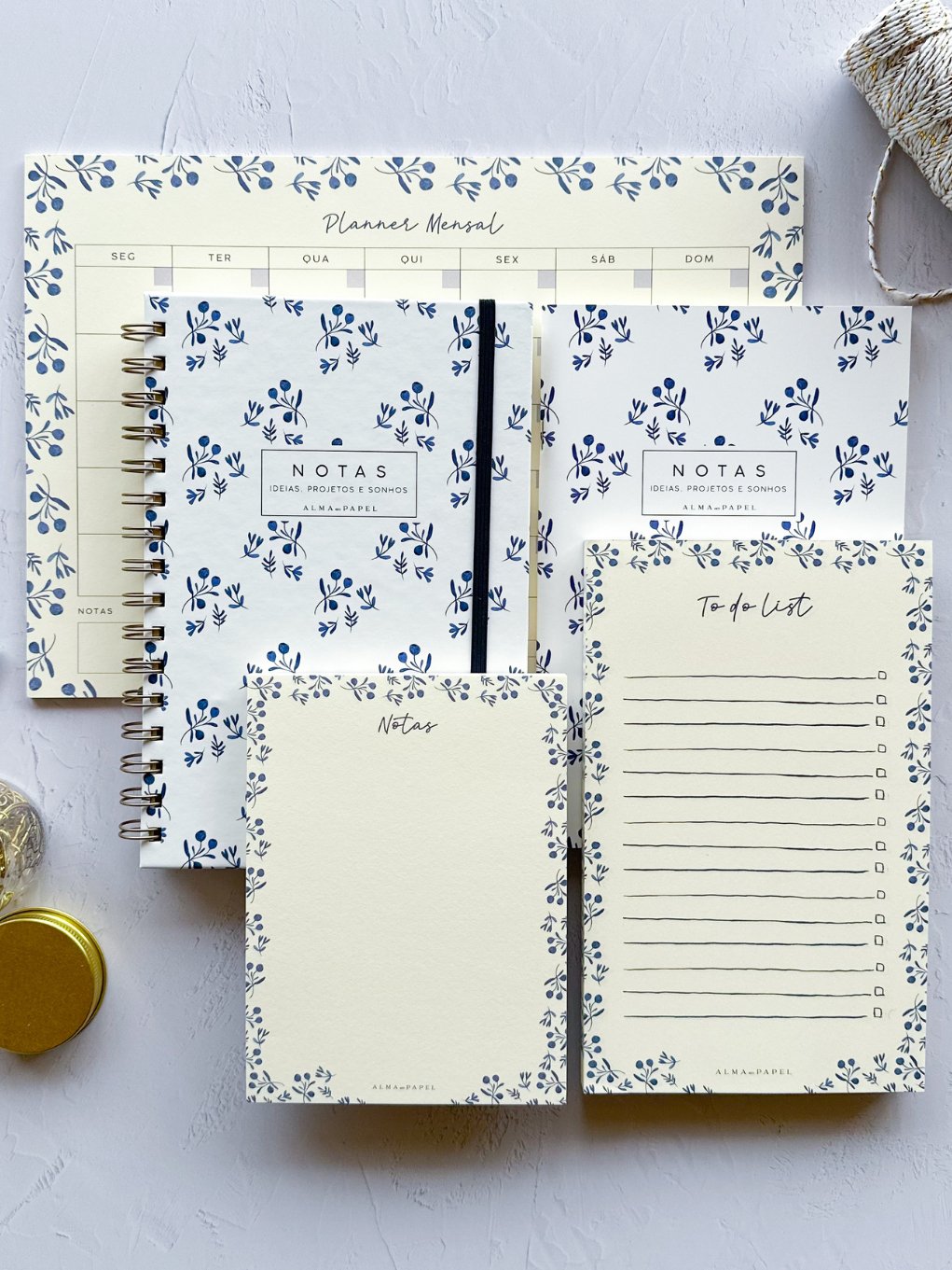 Pack Premium Azulejo - Alma dos Livros