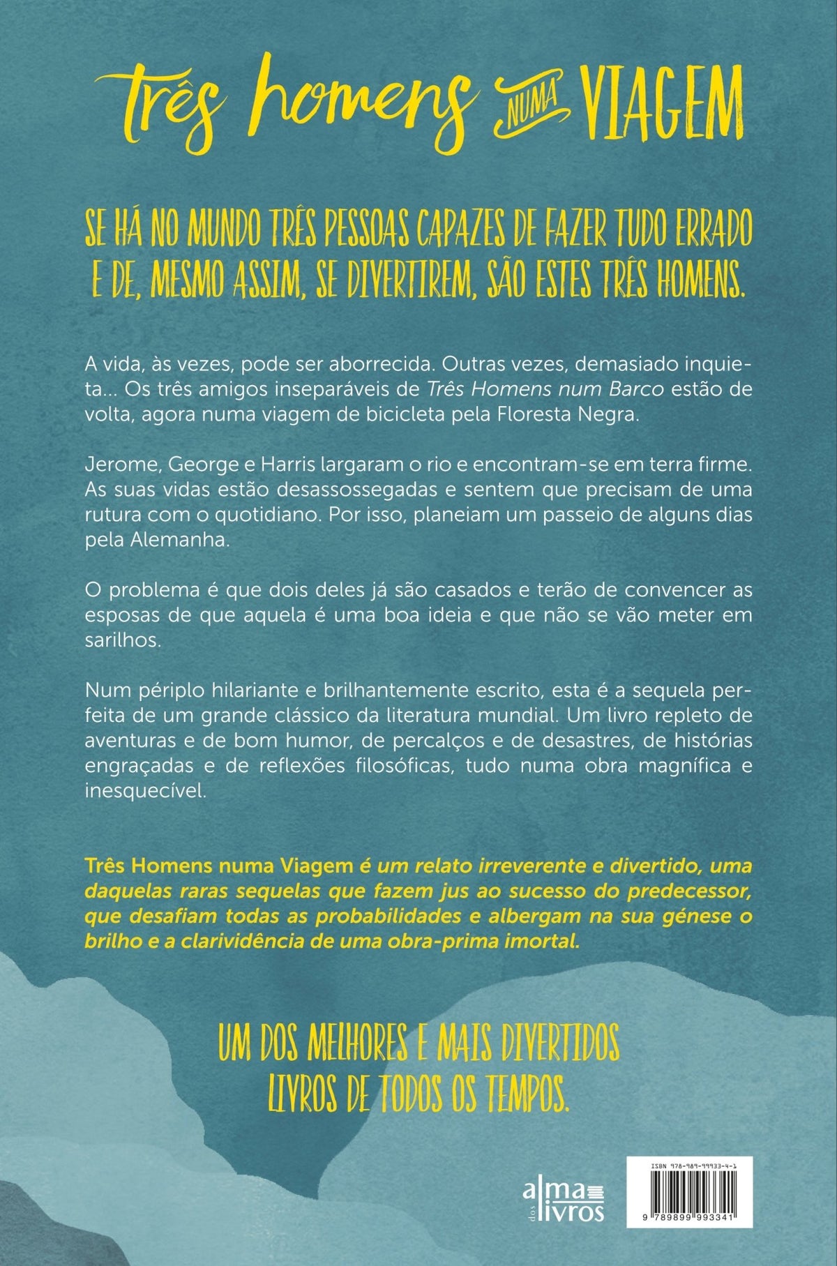 Três Homens numa Viagem (Danificado) - Alma dos livros