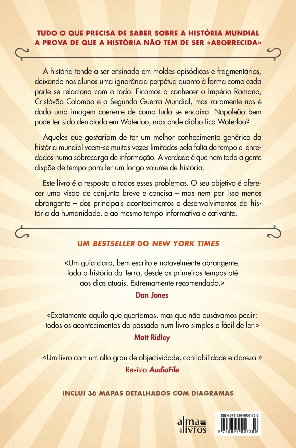 Uma Breve História do Mundo (Danificado) - Alma dos livros